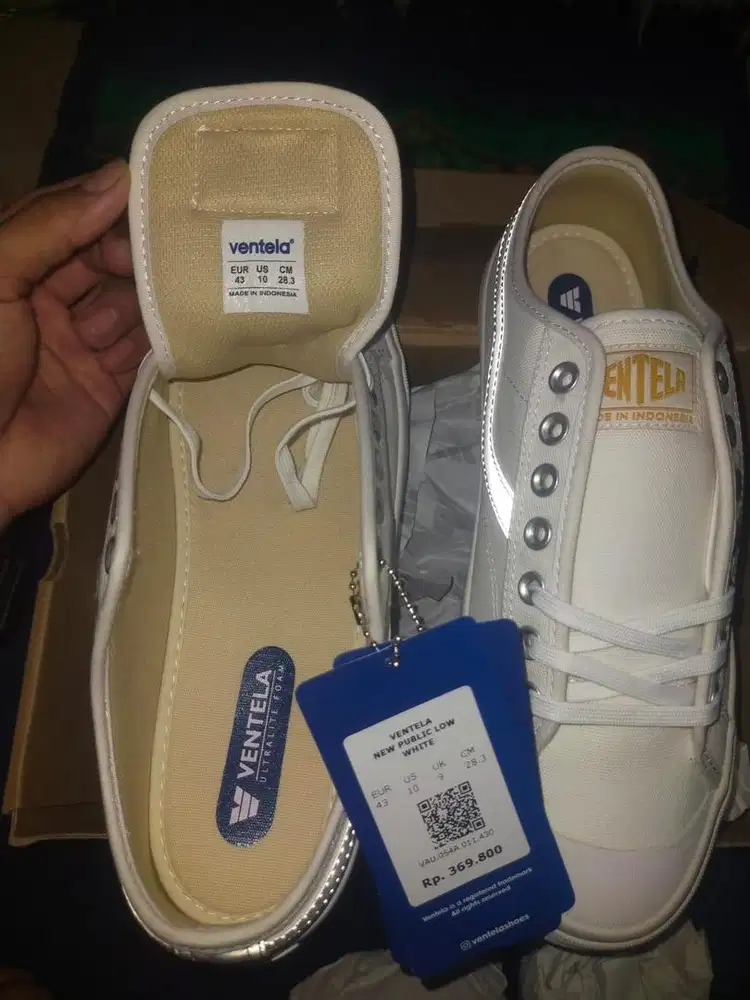 Ventela new public low white unisex
