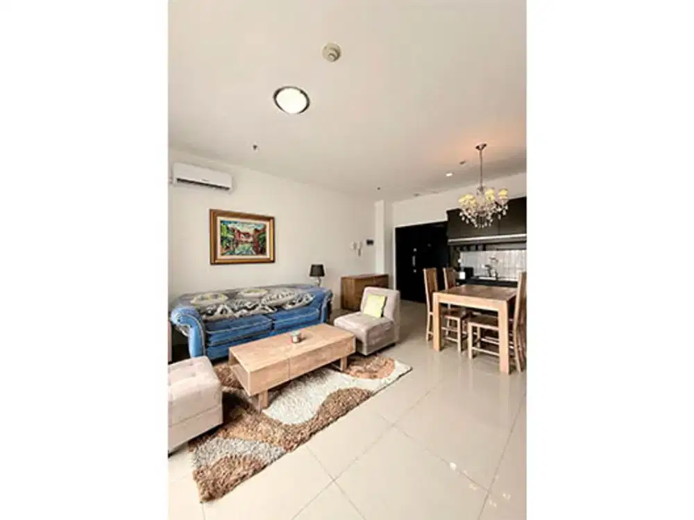 Apartemen Disewakan  Kuningan Ambassade Residence,  2 BR Luas 95 Full Furnished
