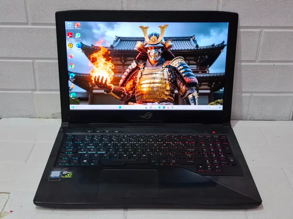 ASUS ROG Strix intel Core i7-8750H NVIDIA GTX 1050 Ti RAM 8GB HDD 1TB