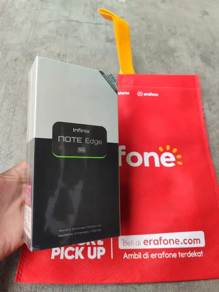 JUAAL CEPETT INFINIX NOTE EDGE 5G + RAM 8/256 GB BARU !