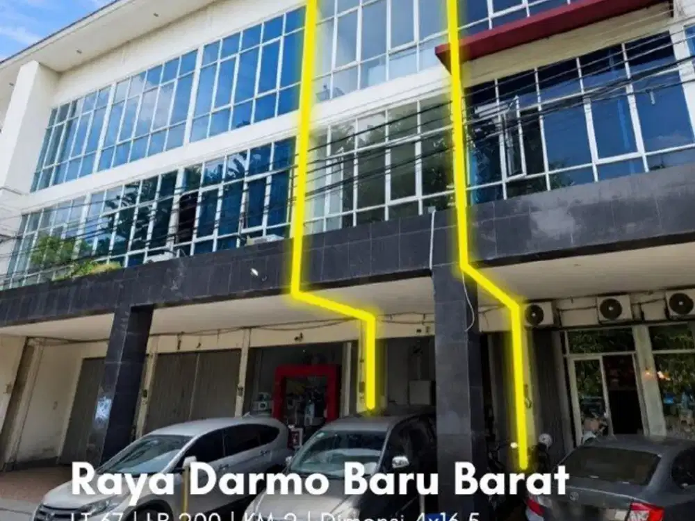 Ruko Raya Darmo Baru Barat STRATEGIS, SIAP PAKAI
