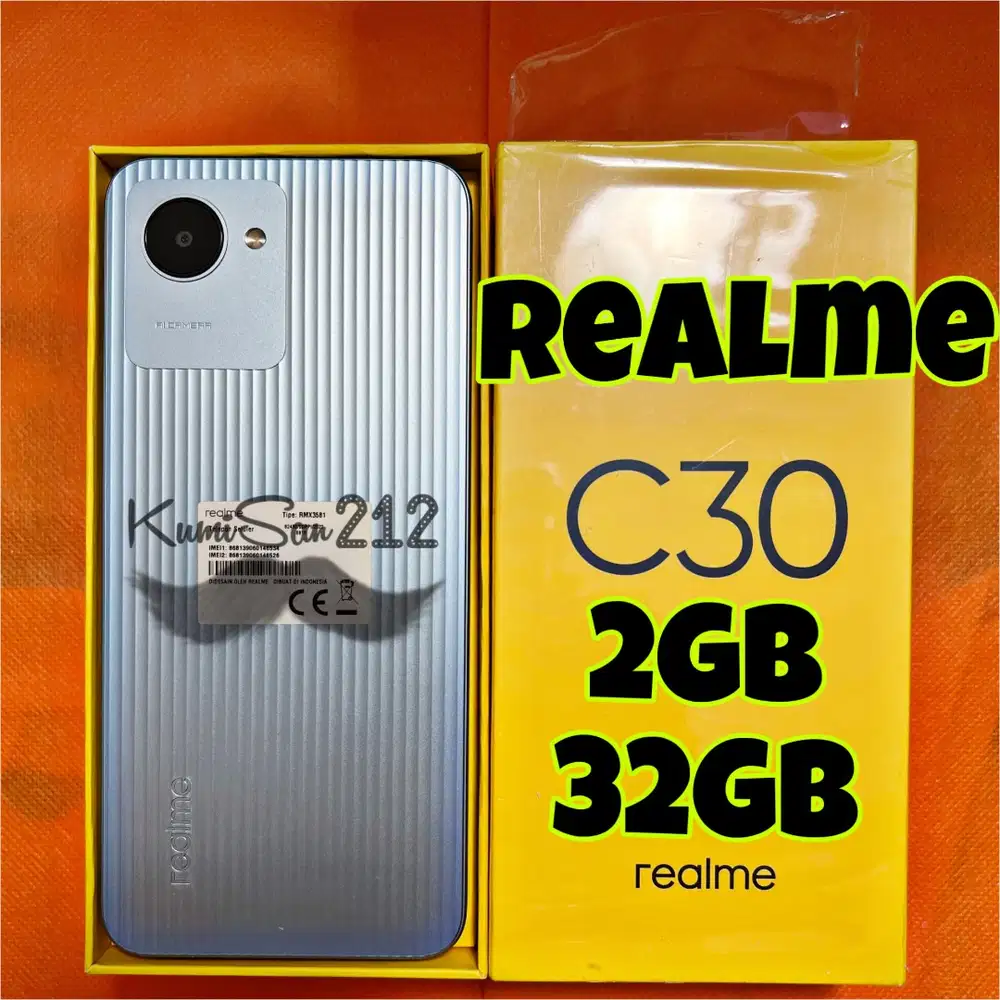 Realme C30 6.5 RAM 2GB 32GB 5000mAh Android 11 Blue BNOB