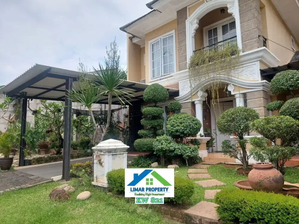 Rumah Cantik Artistik Turun Harga Kota Wisata Cibubur