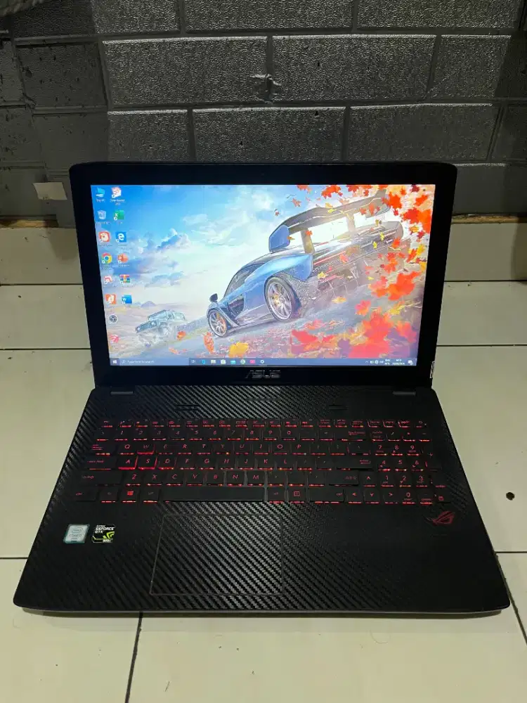 Dijual Asus ROG GL552vx intel core i7 gen6 ( ram 16/ssd 128/HDD 1 tb)