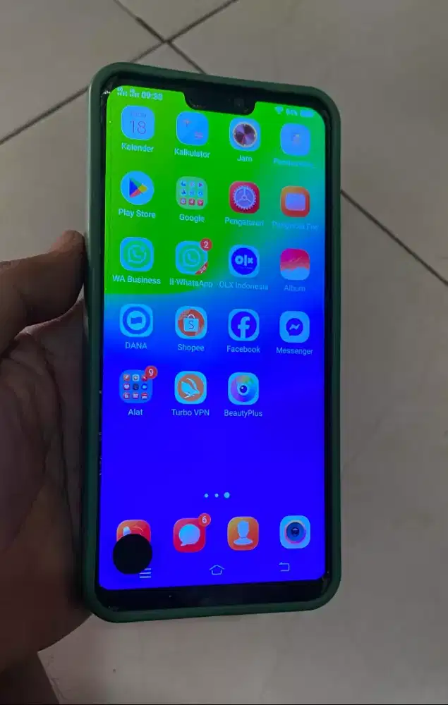 VIVO V9 (4/64GB) Minus Tompel Kecil Bagus & Normal #Wisma Asri BEKUT#