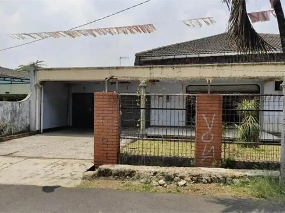 Rumah Tua Hitung Tanah Dijual  Bekasi Jl Anggur, Tambun Luas3,000 SHM