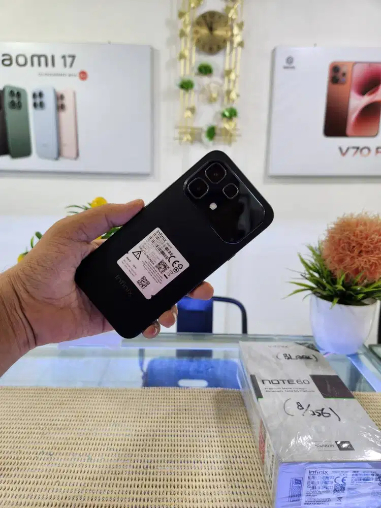Infinix Note 60 5G Ram (8+8) 16Gb/ 256Gb Fullset Pemakaian 2 Minggu