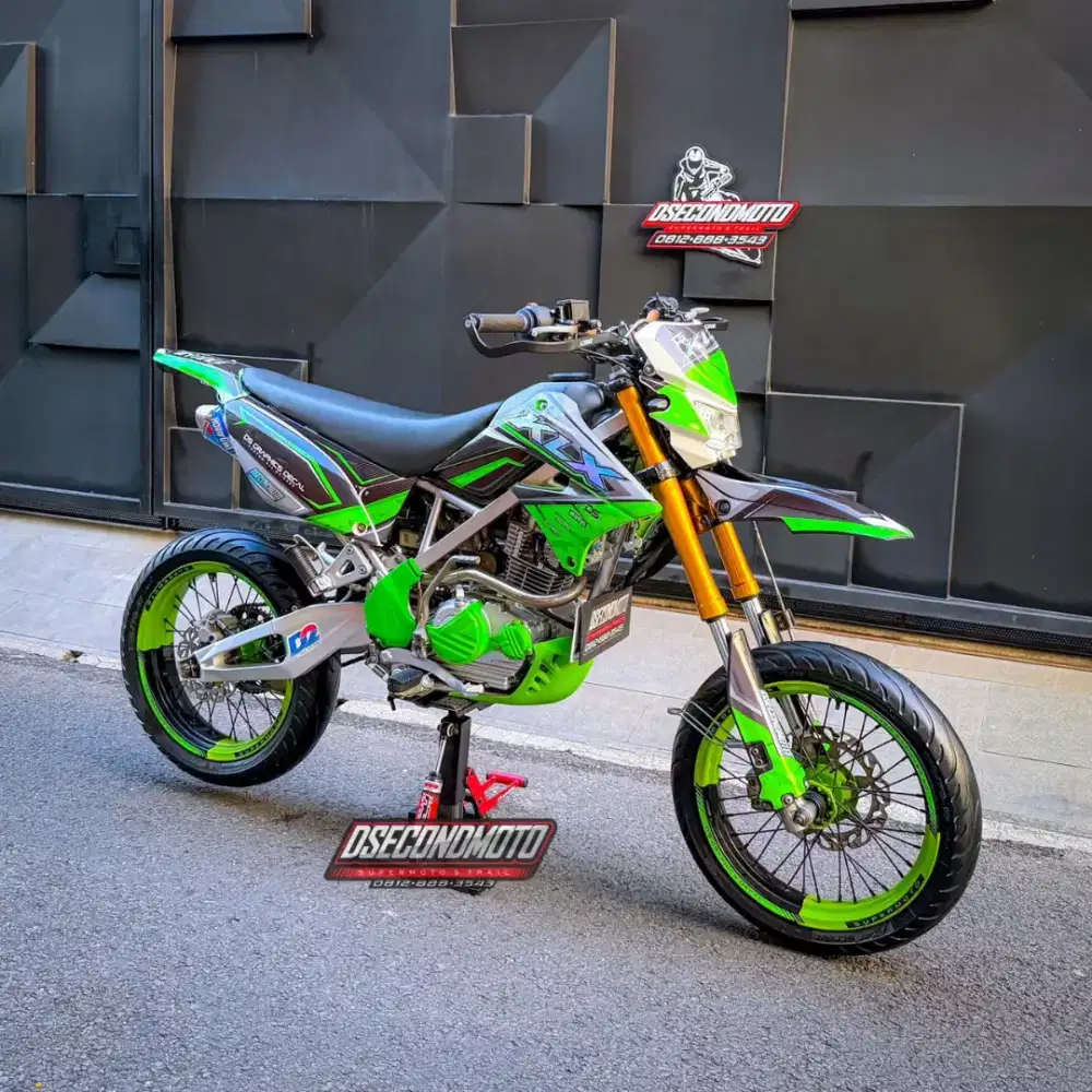 KLX 150 SUPERMOTO‼️TRAIL SIAP TOURING TRABAS RALLY OFFROAD ADVENRURE