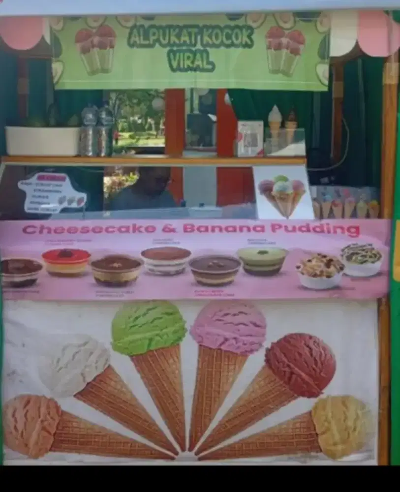 Gerobak es krim