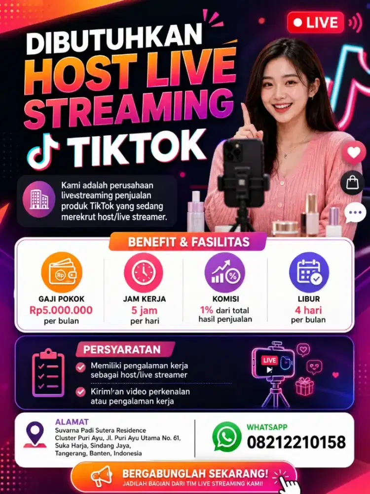 Loker host live