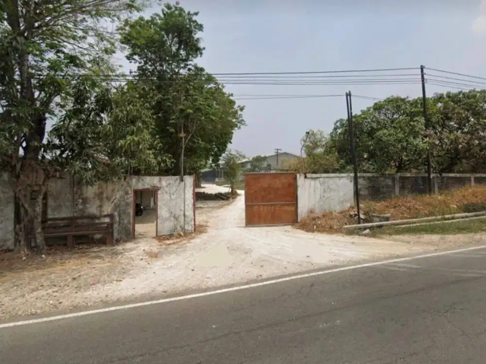 DIJUAL CEPAT LELANG PABRIK + TANAH 2,1 HEKTAR MURAH DI 0 JALAN RAYA DAENDLES/DEANDLES GRESIK