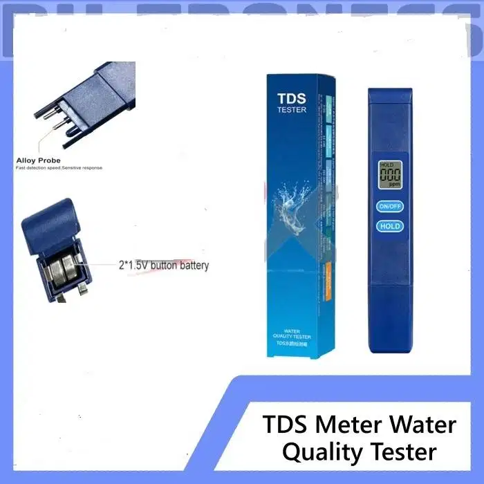 TDS Meter Digital Alat Pengukur Kualitas Kadar Mineral Air Hidroponik