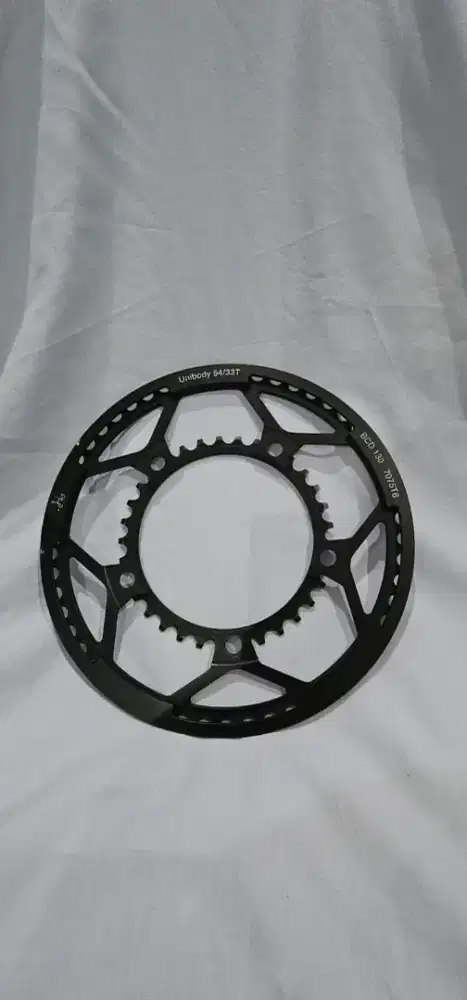 H&H original double dual chainring 54 33 T Brompton Pikes 3sixty 130