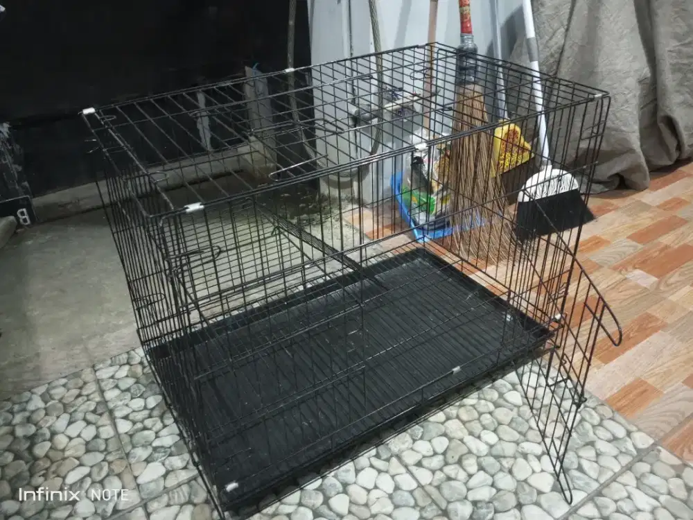 Kandang kucing bekas ukuran 75*40*50