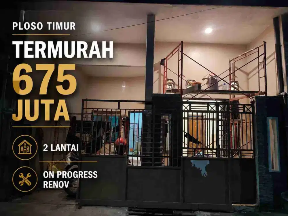 On Progress Renov‼️Rumah Ploso Timur 2 Lantai