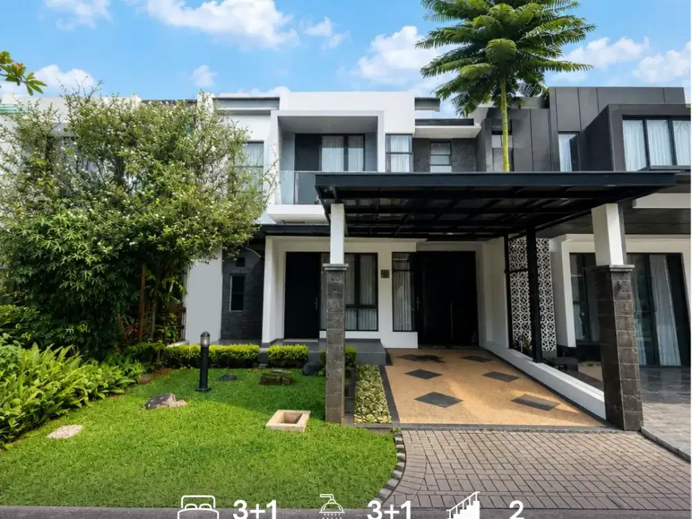 Hunian Sudah Full Renovasi Siap Huni di BSD City
