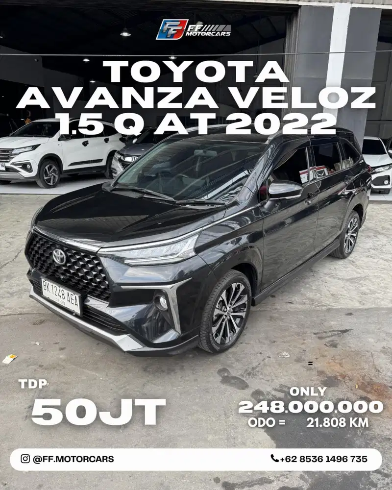 Toyota Avanza Veloz Q AT 2022.