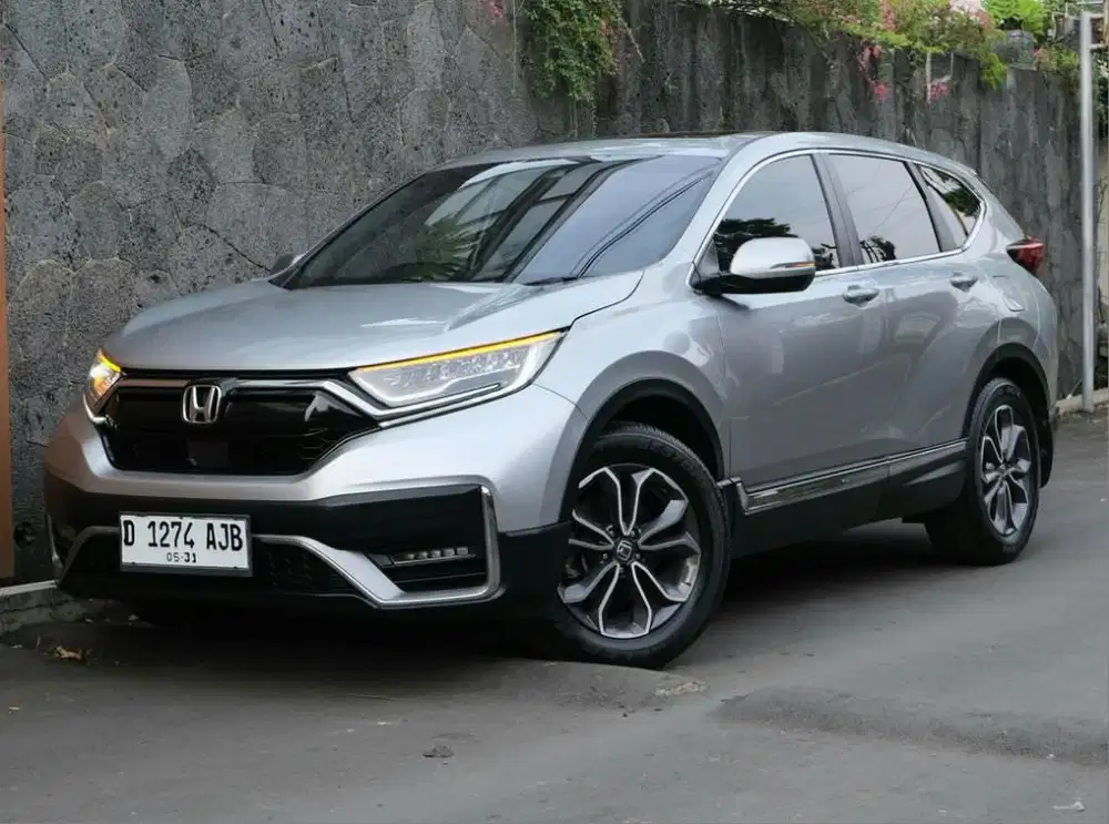 CRV PRESTIGE TURBO SENSING 1.5 AT 2021 LowKM 68rb RECORD HONDA BANDUNG