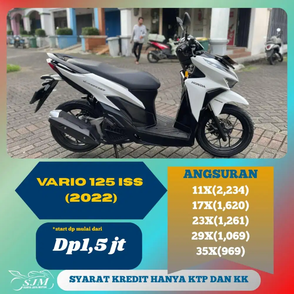 HONDA VARIO 125 CBS ISS 2022 CASH & KREDIT