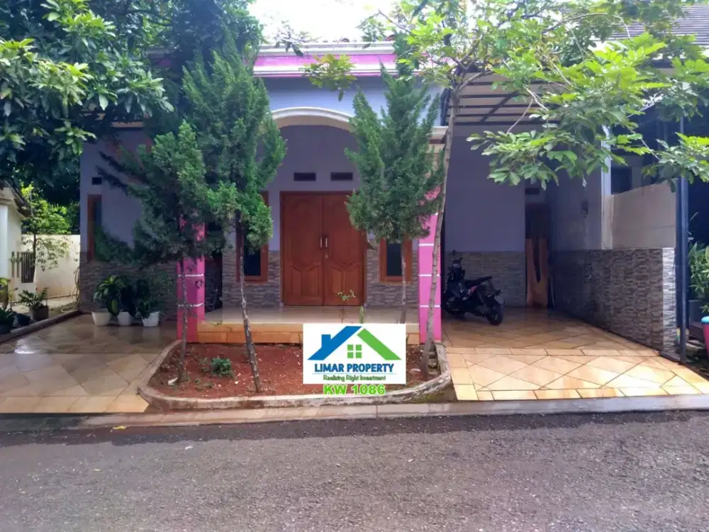 Rumah Luas Harga Bagus di Lokasi Favourite Kota Wisata Cibubur