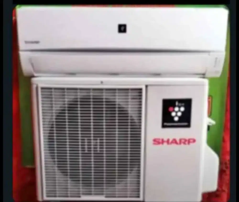 Jual ac sharp1/2pk ion plasama 310 watt kondisi 95% ori semu