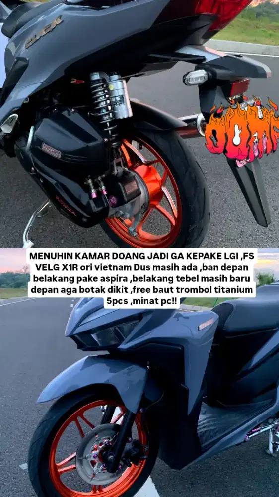 VELG VARIO 150/125 X1R ORI VIETNAM