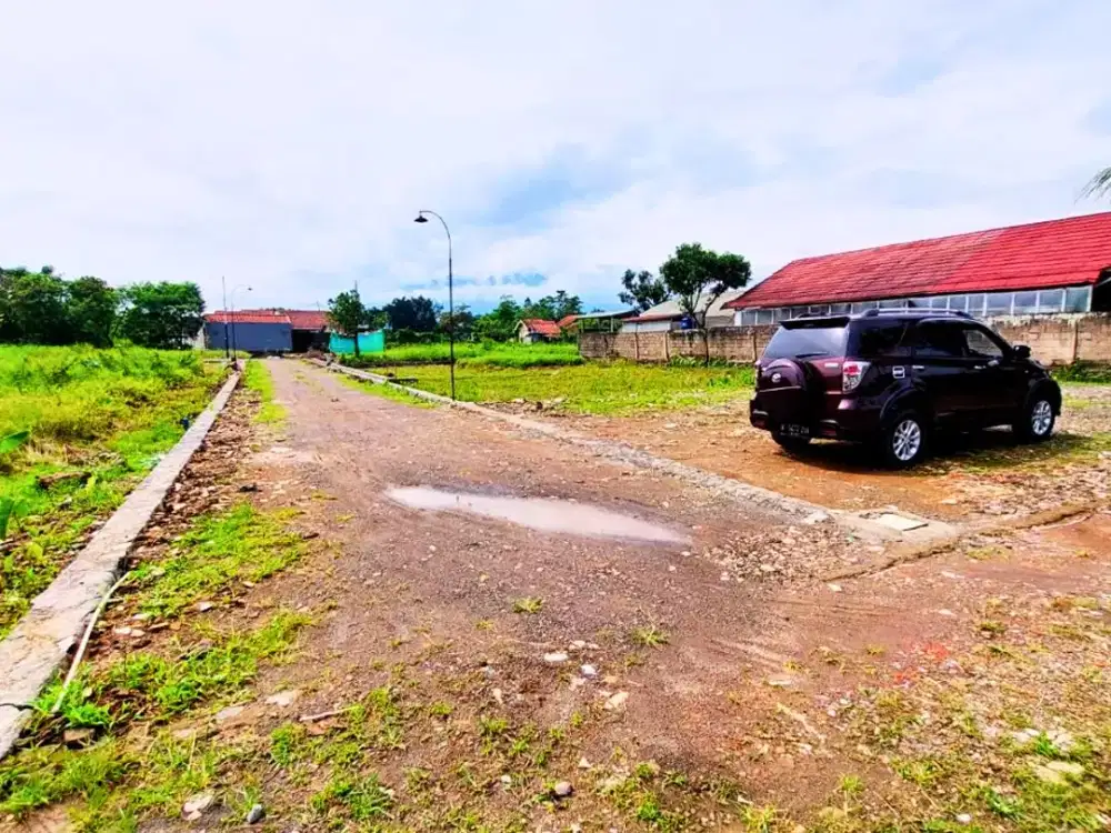 Tanah 2 Jt-an Dekat Kampus IPB, Pas Bangun Rukost, SHM