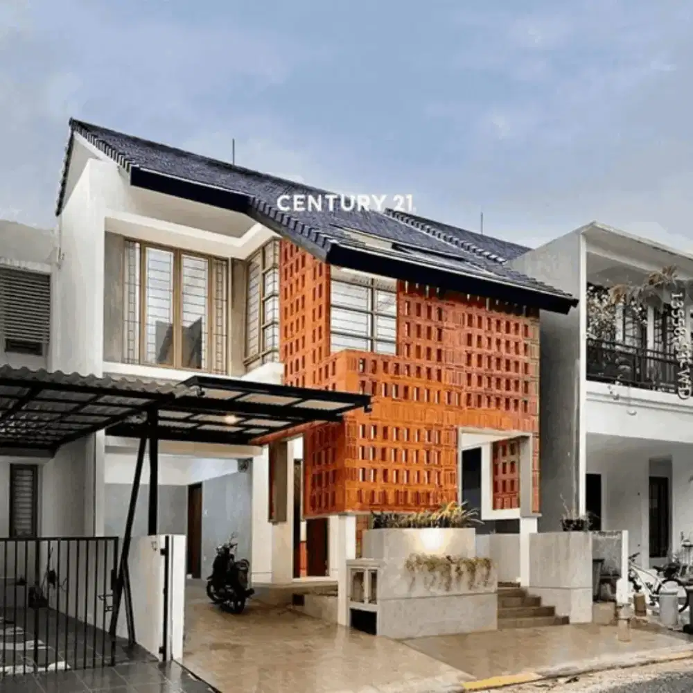 Dijual rumah renovated design arsitek di Sektor 9 Bintaro