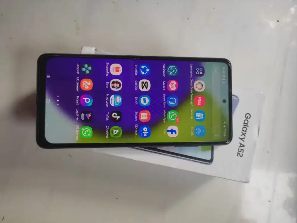 Samsung a52 ram 8/128 hp dan dus