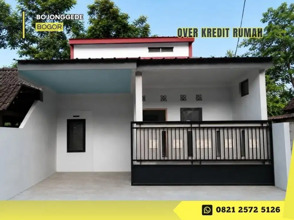 Rumah Over Kredit 79JT di Citayam Grande Bojonggede dkt Stasiun KA