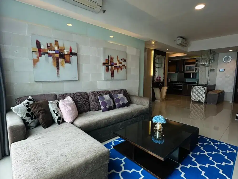 Disewakan Apartemen Kemang Village Residence Tipe 2+1 Kamar Tidur Full Furnished