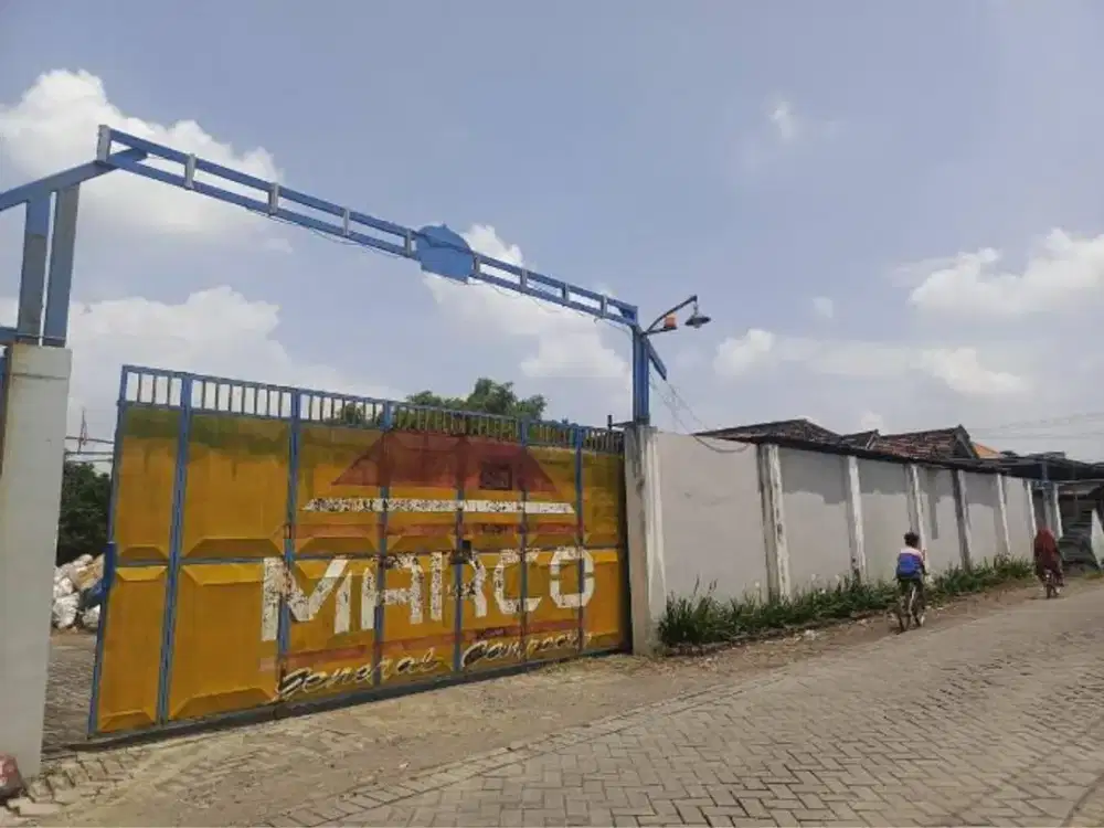 DIJUAL CEPAT LELANG GUDANG + TANAH MURAH DI KEDAMEAN GRESIK