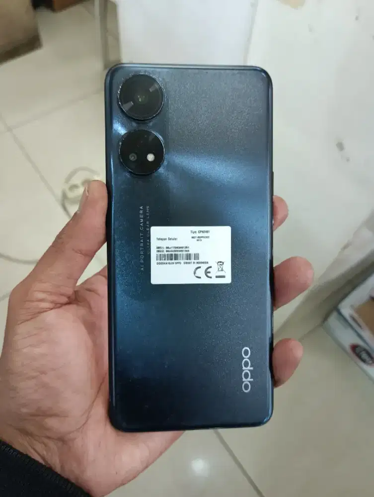 oppo reno 8T 8/256gb second resmi