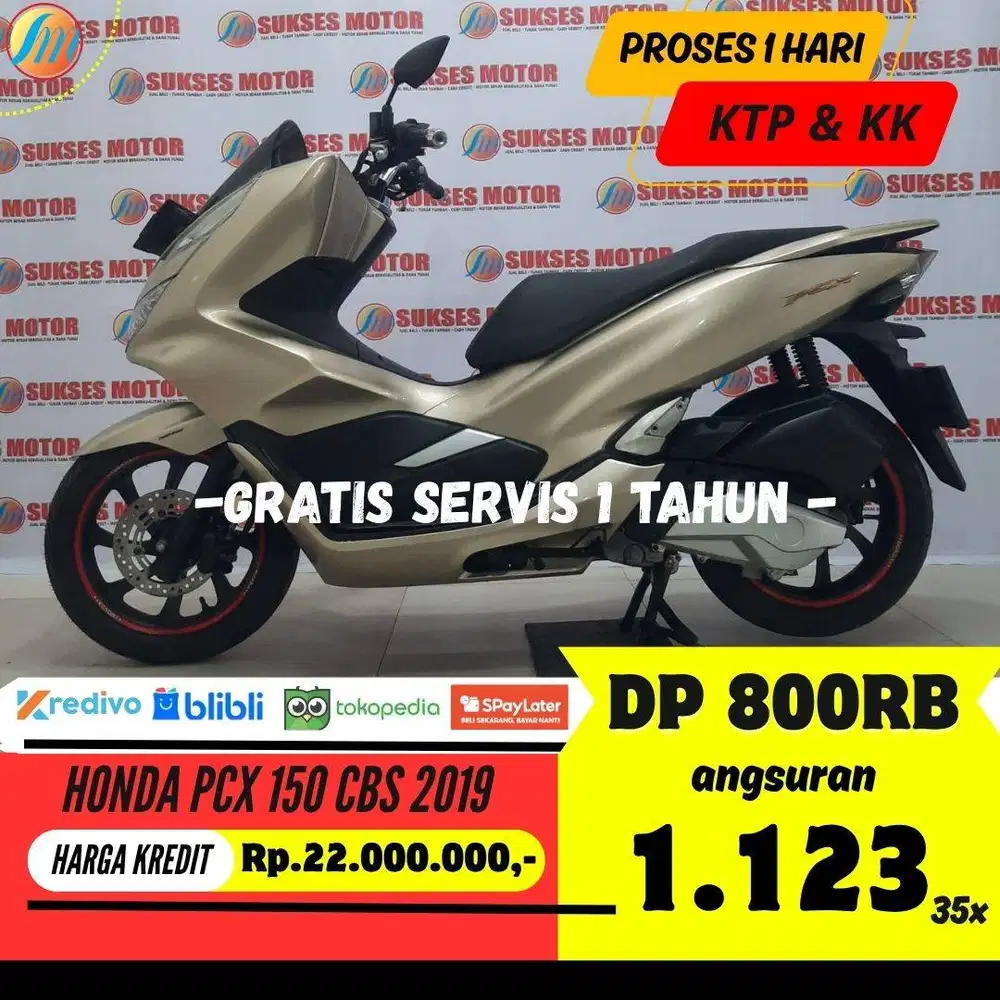 HONDA PCX 150 CBS 2019 KREDIT DP HANYA 800RIBU ANGSURAN SANGAT RINGAN