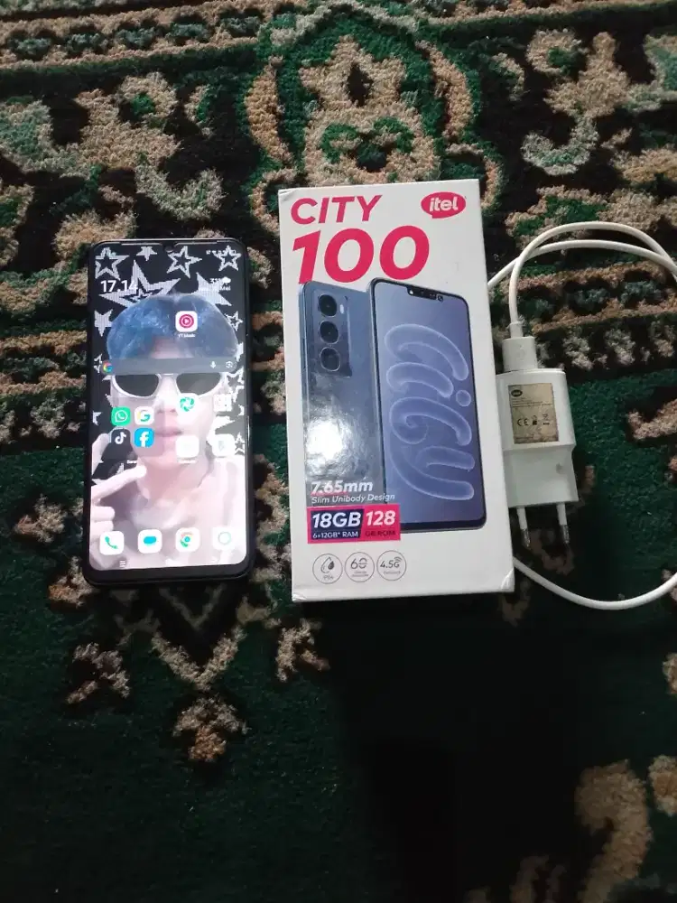 Itel CITY 100 ram18/128gb