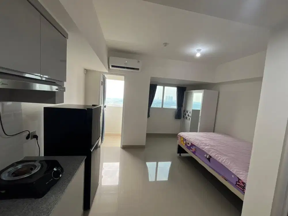 Disewakan unit studio apartemen cisauk point