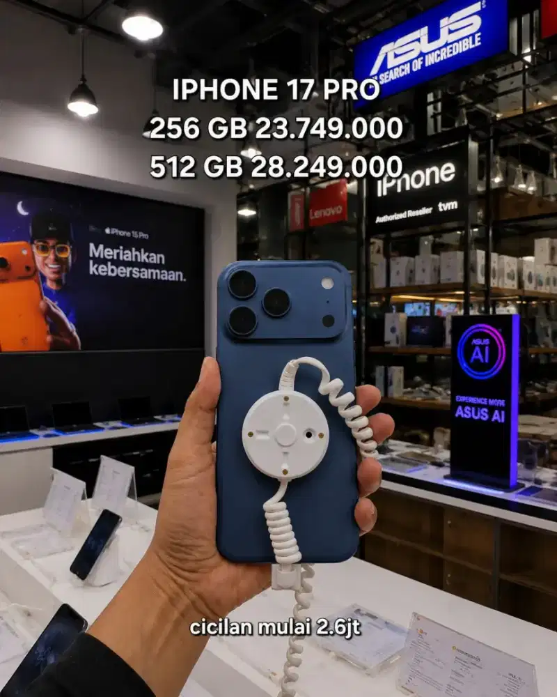 PROMO IPHONE 17 PRO 256GB TRIPLE ZERO