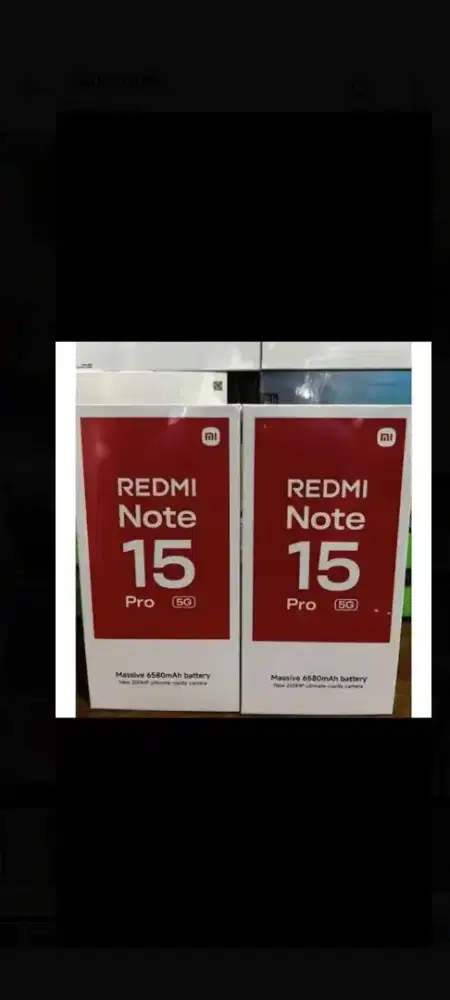 Xiaomi redmi note 15 pro 8/256 penerus 14 pro garansi resmi