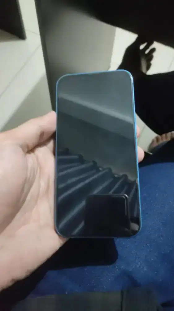 JUAL IPHONE 13 128 BLUE IBOX