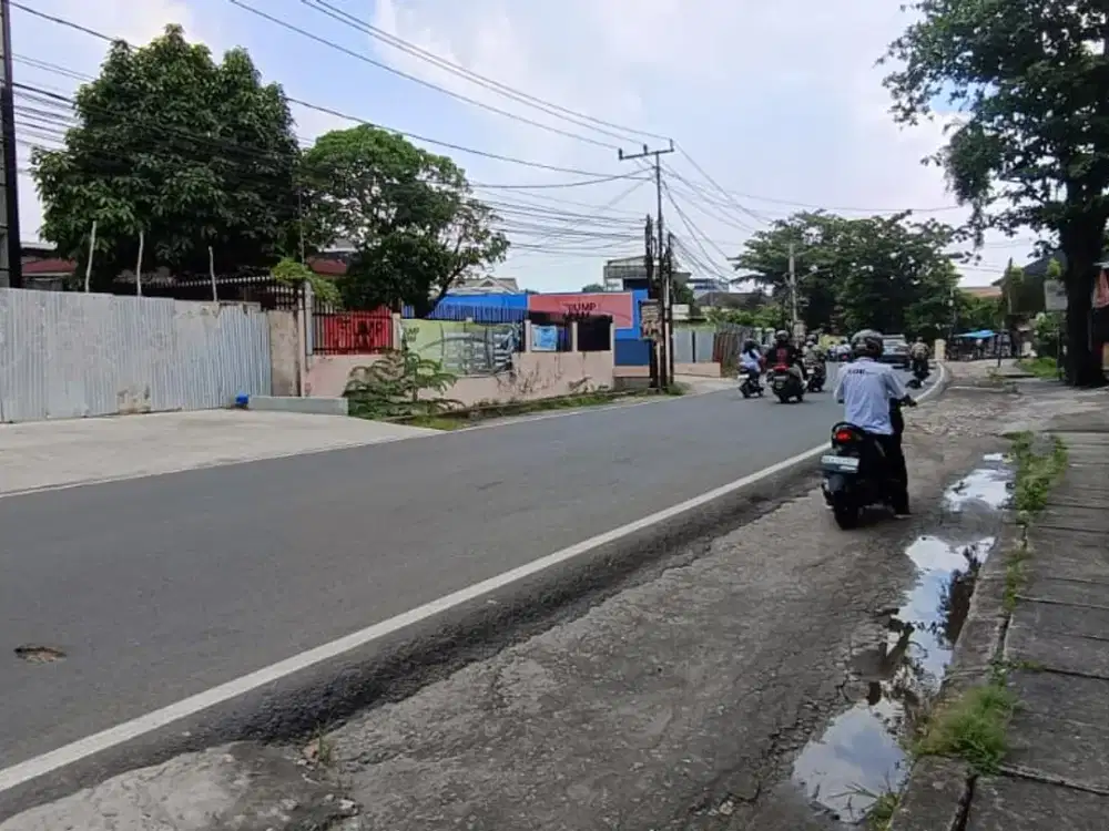 DIJUAL TANAH KOMERSIAL BONUS RUMAH KOST AREA RAJAWALI PALEMBANG