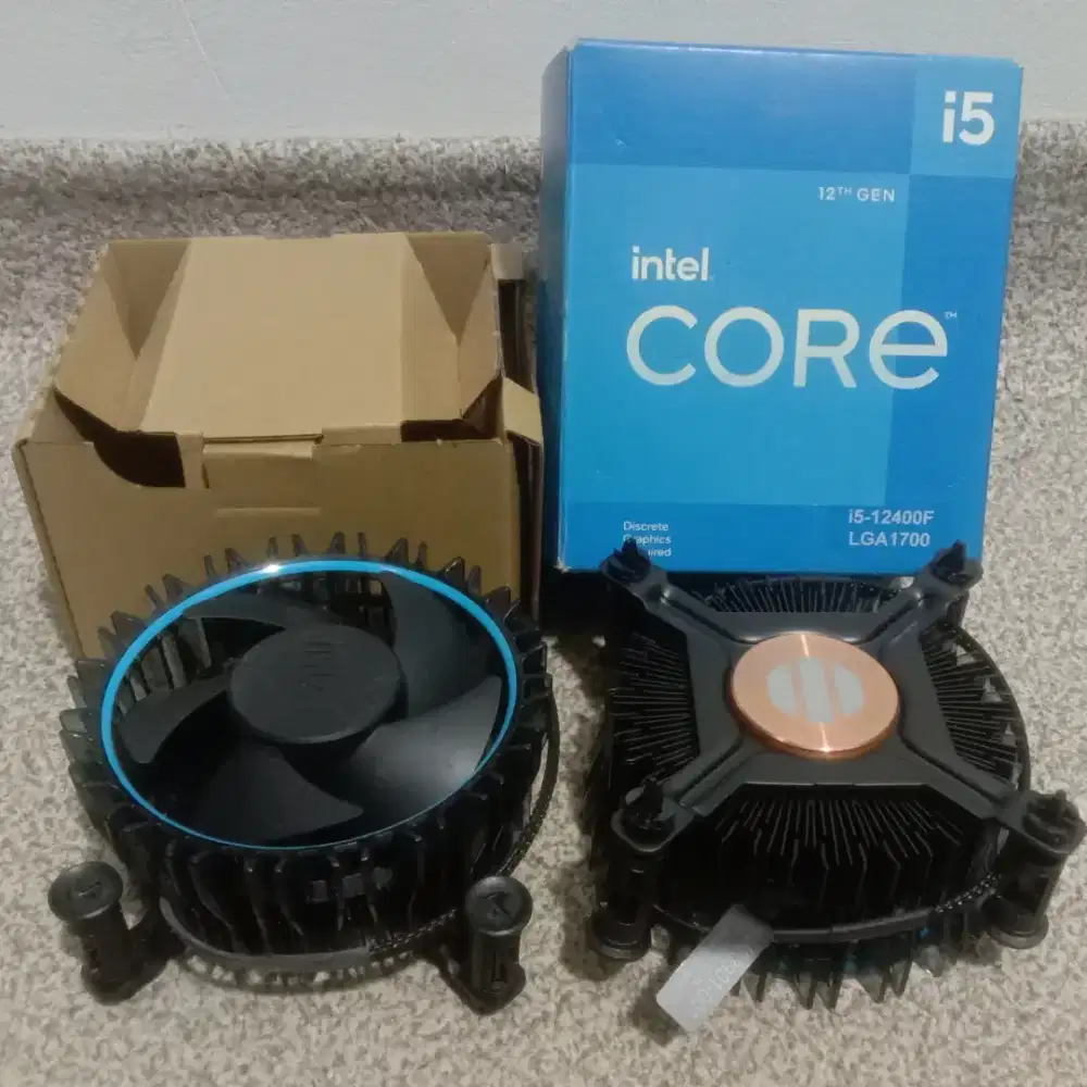 Dijual fan processor cpu intel 2pcs 100rb