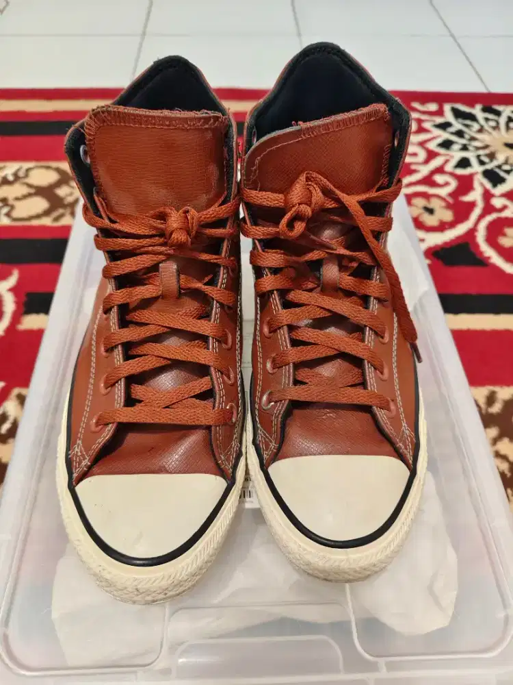 Converse real leather