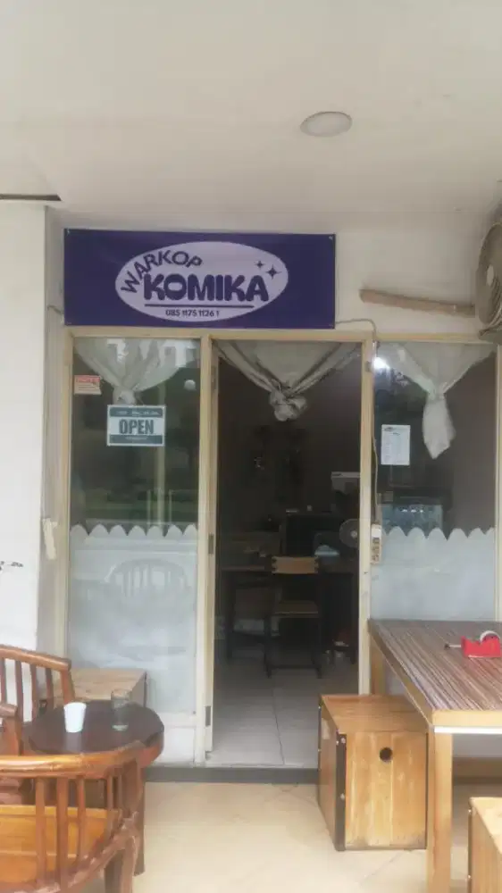 Di jual : USAHA / BARANG UNTUK USAHA WARKOP atau Tempat Makan