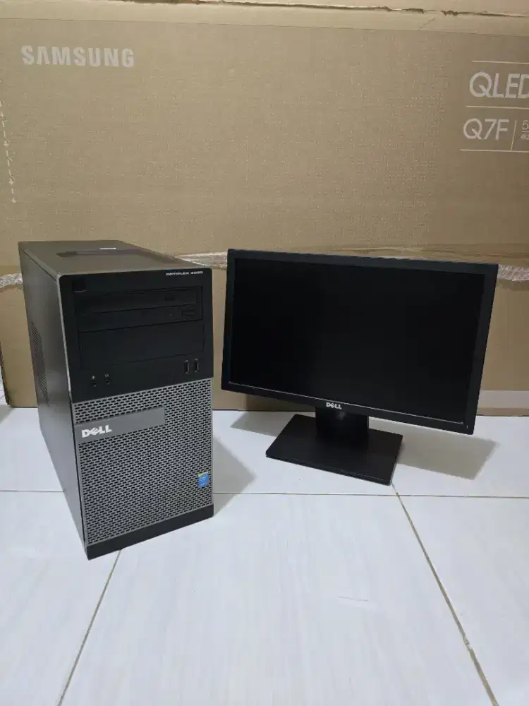 Jual PC 1Set Dell Core I3 Generasi 4 Ram4GB Hdd1TB