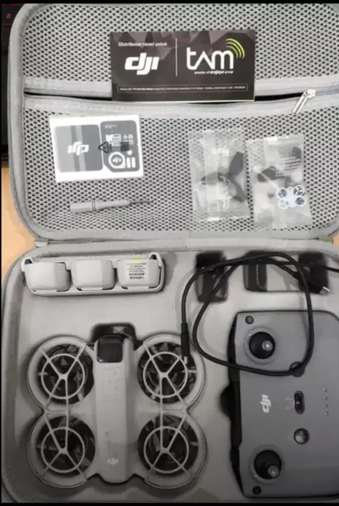 Jual Drone Dji Neo Full Set dengan tas pinggang