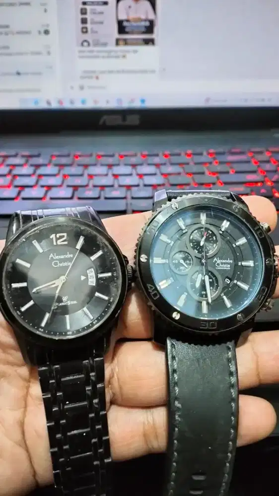 Jual cepat sepaket 2 pcs Alexandre Christie Original (baca deskripsi)