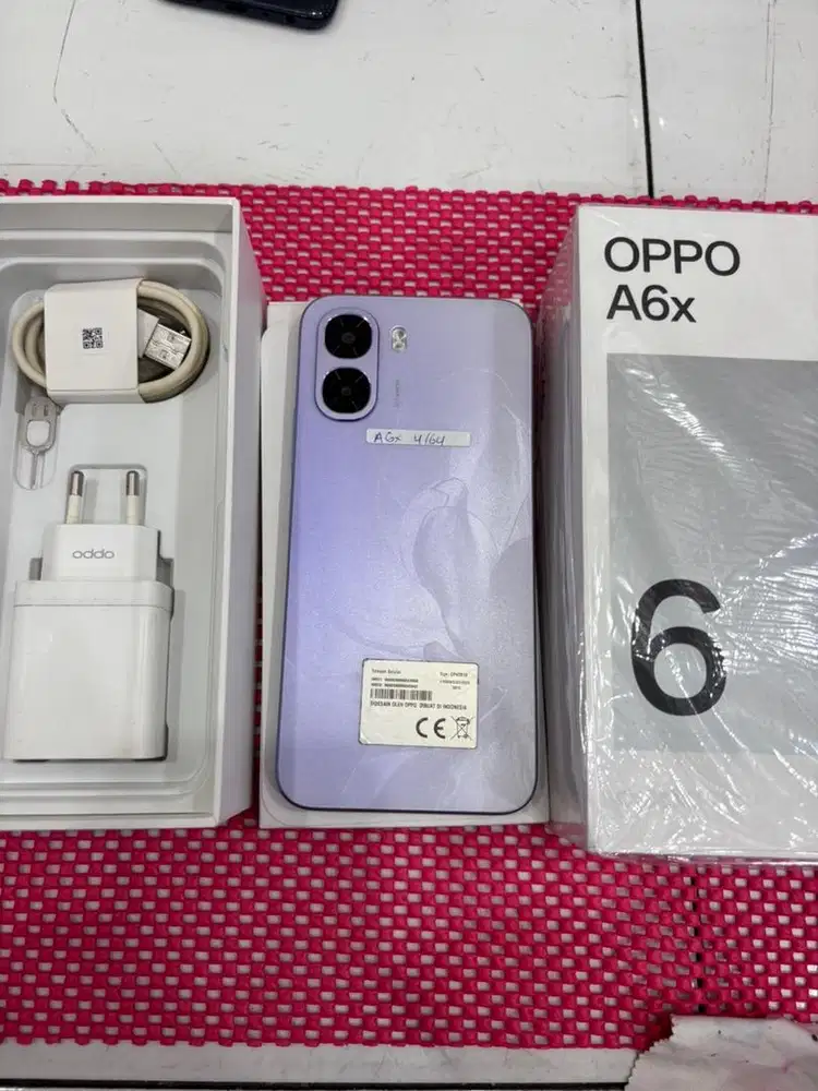 Oppo a6x 4/64 ex garansi resmi lengkap no minus