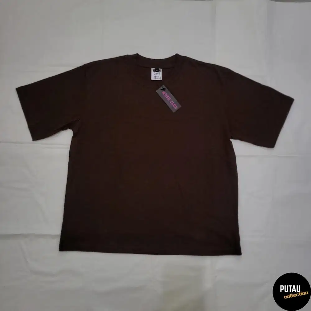 Kaos Oversize Boxy | XL | Cokelat