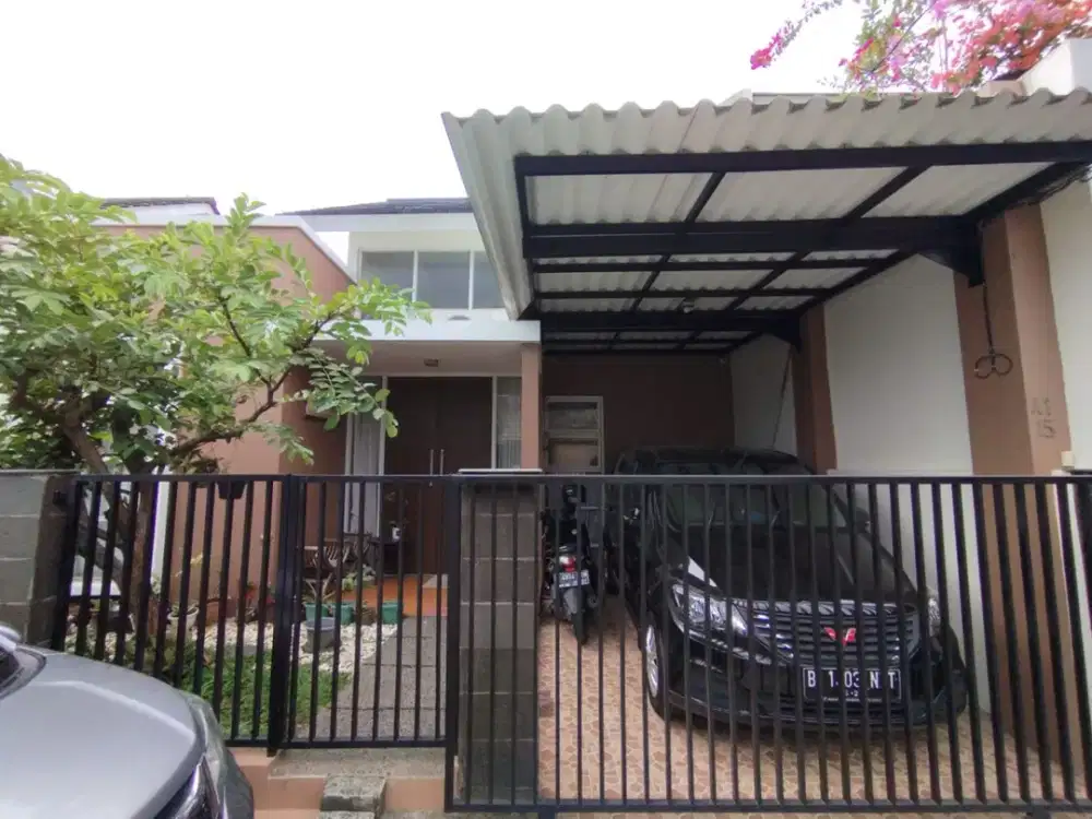 Dijual Rumah 1,5 Lantai Sudah Renovasi Semi Furnished Dekat AEON Mall BSD dan Akses Tol