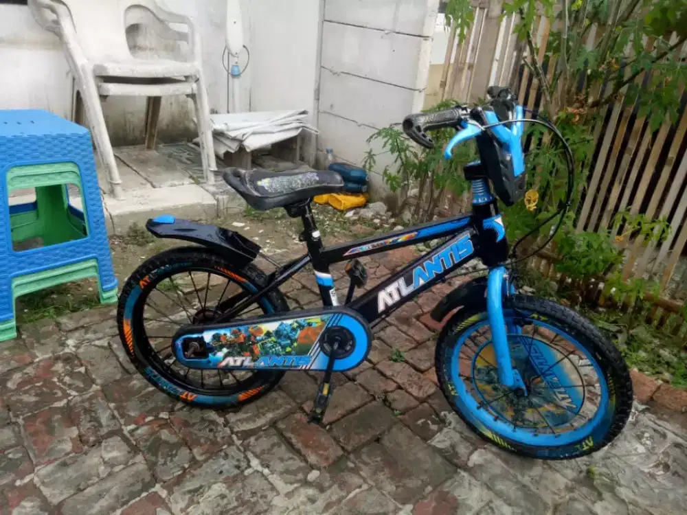 Sepeda Ana Atlantis ring 16 Siap pakai.